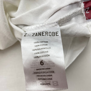 Womens Z x ZANEROBE, cotton tank top, L: 44cm, armpit to armpit: 37.5cm, FUC, size 6,  