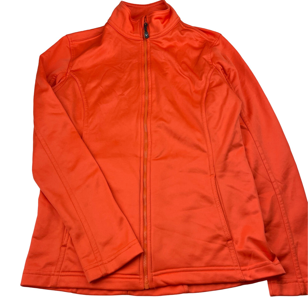 Womens Callaway, fleece lined zip up golf jacket, L: 57cm, armpit to armpit: 45cm, shoulder to cuff: 58cm , GUC, size S,  