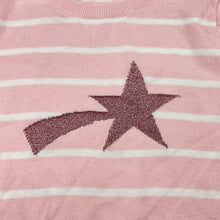 Load image into Gallery viewer, Girls Country Road, knitted cotton sweater / jumper, shooting star, FUC, size 3,  