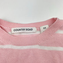 Load image into Gallery viewer, Girls Country Road, knitted cotton sweater / jumper, shooting star, FUC, size 3,  