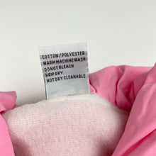 Load image into Gallery viewer, Girls Its Jumbo Time, pink lightweight jacket / coat, L: 43cm, mark on chest, FUC, size 4,  