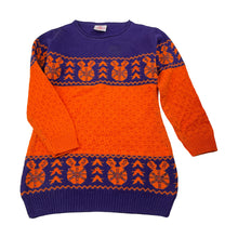 Load image into Gallery viewer, Girls Sportking Girl, knitted long sleeve dress, no size, armpit to armpit: 31cm, shoulder to cuff: 35cm, EUC, size 4, L: 47cm
