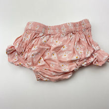 Load image into Gallery viewer, Girls SUNNY &amp; BEAU, floral cotton nappy cover / bloomers, GUC, size 2,  