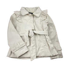 Load image into Gallery viewer, Girls Bardot Junior, lightweight jacket / coat, L: 35cm, light marks, FUC, size 2,  