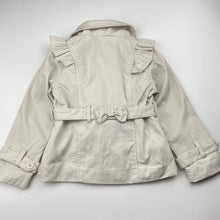 Load image into Gallery viewer, Girls Bardot Junior, lightweight jacket / coat, L: 35cm, light marks, FUC, size 2,  