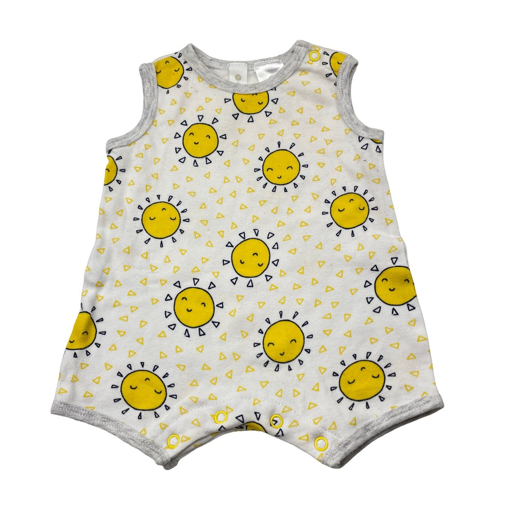 Unisex Dymples, cotton romper, sun, FUC, size 000,  