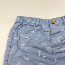 Load image into Gallery viewer, Boys Anko, blue cotton shorts, elasticated, EUC, size 2,  