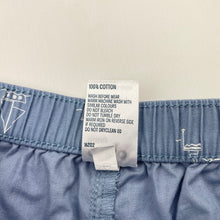 Load image into Gallery viewer, Boys Anko, blue cotton shorts, elasticated, EUC, size 2,  