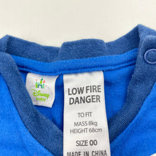 Load image into Gallery viewer, Boys Disney, Mickey Mouse &amp; Pluto cotton pyjama top, GUC, size 00,  
