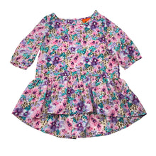 Load image into Gallery viewer, Girls Fun Spirit, lightweight floral dress, EUC, size 2, L: 39cm