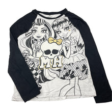 Load image into Gallery viewer, Girls MONSTER HIGH, cotton long sleeve tee / top, FUC, size 12,  