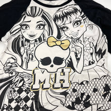 Load image into Gallery viewer, Girls MONSTER HIGH, cotton long sleeve tee / top, FUC, size 12,  