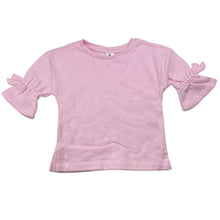 Load image into Gallery viewer, Girls Kids &amp; Co, fleece lined short sleeve sweater top, FUC, size 2,  