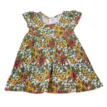 Load image into Gallery viewer, Girls Mango, floral cotton casual dress, FUC, size 1, L: 40cm