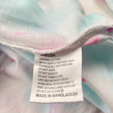 Load image into Gallery viewer, Girls Favourites, tie dyed organic cotton long sleeve tee / top, GUC, size 14,  