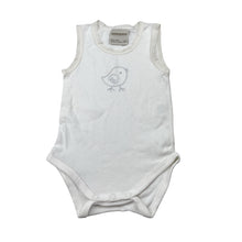 Load image into Gallery viewer, Girls Marquise, embroidered cotton singletsuit, chick, GUC, size 000,  