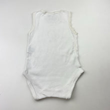 Load image into Gallery viewer, Girls Marquise, embroidered cotton singletsuit, chick, GUC, size 000,  