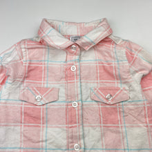 Load image into Gallery viewer, Girls Kids &amp; Co, soft feel flannel cotton long sleeve shirt, EUC, size 3,  
