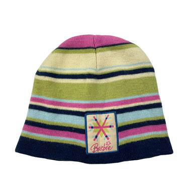 Girls Barbie, vintage knit hat / beanie, GUC, size 5-7,  