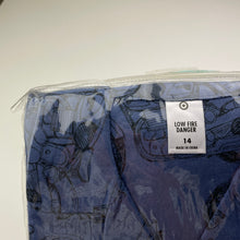 Load image into Gallery viewer, Boys Target, flannel cotton winter pyjamas, motorbikes, NEW, size 14,  
