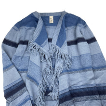 Load image into Gallery viewer, Girls Miss Understood, blue knit drape cardigan, L: 66cm, EUC, size 14,  