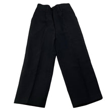 Load image into Gallery viewer, Boys Blue Sky, black suit/formal pants, elasticated, Inside leg: 34cm, GUC, size 2,  