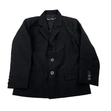 Load image into Gallery viewer, Boys Blue Sky, black suit/formal jacket, EUC, size 3,  