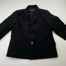 Load image into Gallery viewer, Boys Blue Sky, black suit/formal jacket, EUC, size 3,  