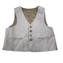 Load image into Gallery viewer, Boys Danielle Fashion, striped suit/formal waistcoat/vest, armpit to armpit: 42cm, EUC, size 10-12,  