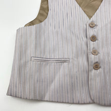 Load image into Gallery viewer, Boys Danielle Fashion, striped suit/formal waistcoat/vest, armpit to armpit: 42cm, EUC, size 10-12,  