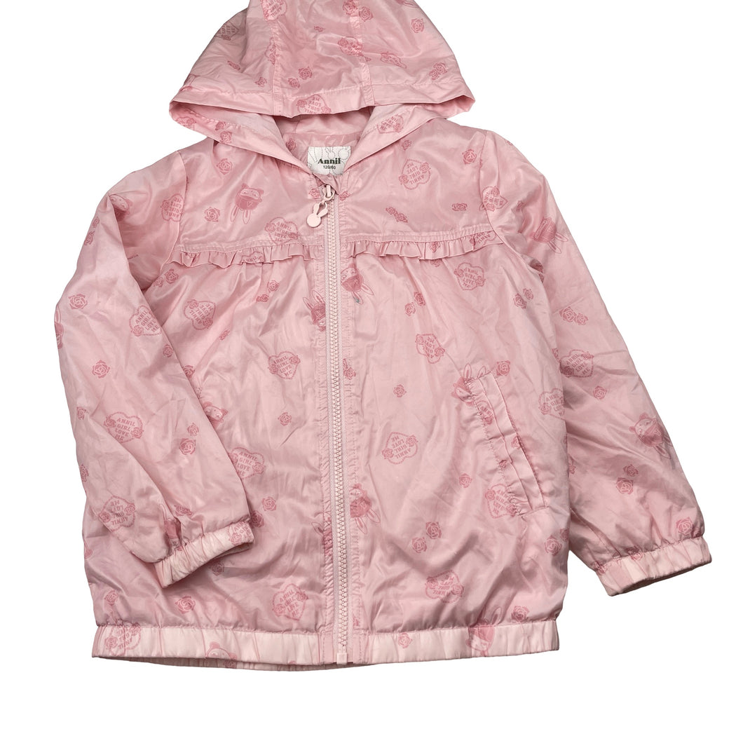 Girls Annil, lined lightweight spray jacket, FUC, size 6,  