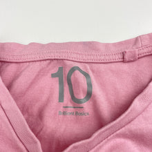 Load image into Gallery viewer, Girls Brilliant Basics, pink cotton tee / top, unicorn, FUC, size 10,  