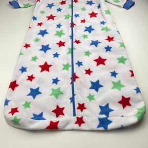Unisex Dymples, fleece sleeping bag, stars, GUC, size 2,  