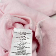 Load image into Gallery viewer, Girls Mothercare, soft cotton coverall / romper, FUC, size 0000,  