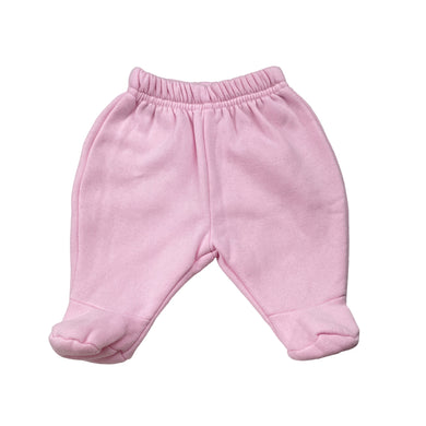 Girls Target, vintage fleece lined footed bottoms, GUC, size 0000,  
