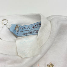 Load image into Gallery viewer, Girls Peter Rabbit, embroidered cotton long sleeve dress, FUC, size 0000, L: 31cm