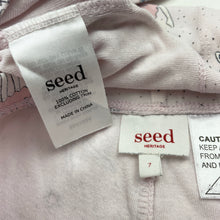 Load image into Gallery viewer, Girls Seed, cotton pyjama top &amp; shorts, fairies, FUC, size 7,  