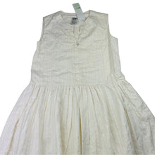 Load image into Gallery viewer, Girls Anko, lined embroidered cotton dress, NEW, size 7, L: 64cm
