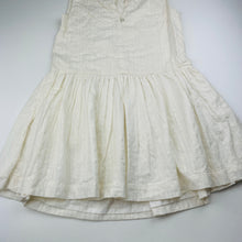 Load image into Gallery viewer, Girls Anko, lined embroidered cotton dress, NEW, size 7, L: 64cm