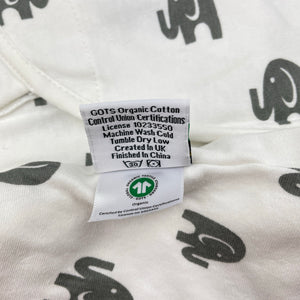 Unisex Daisy Gro, organic cotton swaddle wrap, EUC, size 0000-000,  