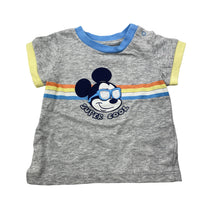 Load image into Gallery viewer, Boys Disney, Mickey Mouse cotton tee / top, GUC, size 000,  