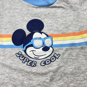 Boys Disney, Mickey Mouse cotton tee / top, GUC, size 000,  