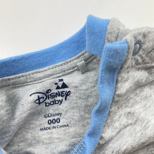 Boys Disney, Mickey Mouse cotton tee / top, GUC, size 000,  