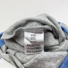 Load image into Gallery viewer, Boys Marquise, soft cotton romper, tools, EUC, size 000,  