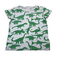 Load image into Gallery viewer, Boys Seed, cotton pyjama top, dinosaurs, GUC, size 5,  