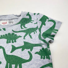 Load image into Gallery viewer, Boys Seed, cotton pyjama top, dinosaurs, GUC, size 5,  