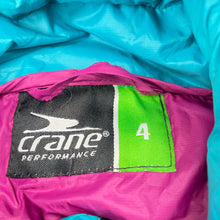 Load image into Gallery viewer, Girls Crane, Performance down/feather filled jacket / coat, EUC, size 4,  