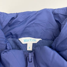 Load image into Gallery viewer, Boys Mix Kids, fleece lined puffer jacket / coat, EUC, size 5,  