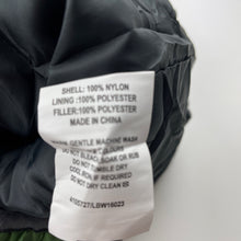 Load image into Gallery viewer, Boys Milkshake, green puffer vest / sleeveless jacket, detachable hood, EUC, size 8,  