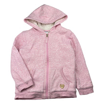Load image into Gallery viewer, Girls Target, thick fleece lined zip hoodie sweater, EUC, size 6,  